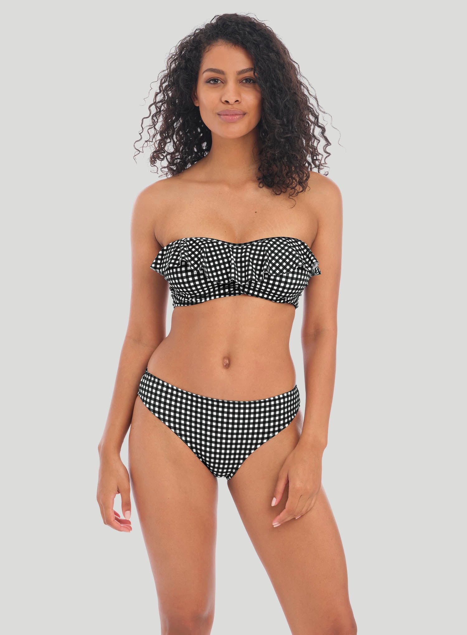 Freya Swimwear: Check In Bikini Brief Monochrome – DeBra's