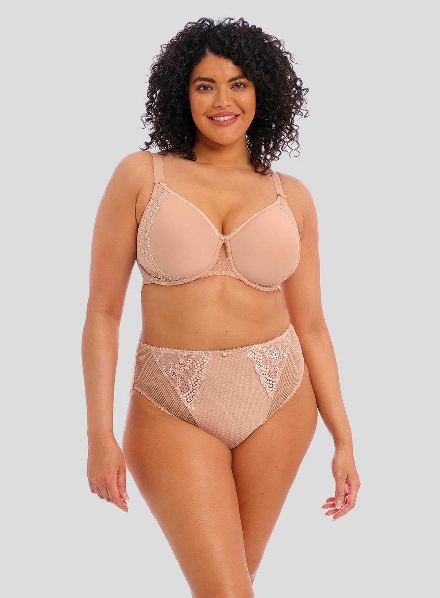 Charley Bandless Spacer Moulded Bra Pansy