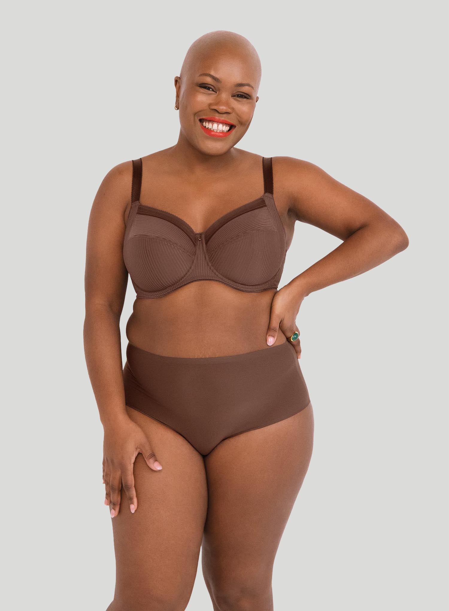 Fantasie Fusion Full Cup Side Support Bra in Coffee Roast (CRT)