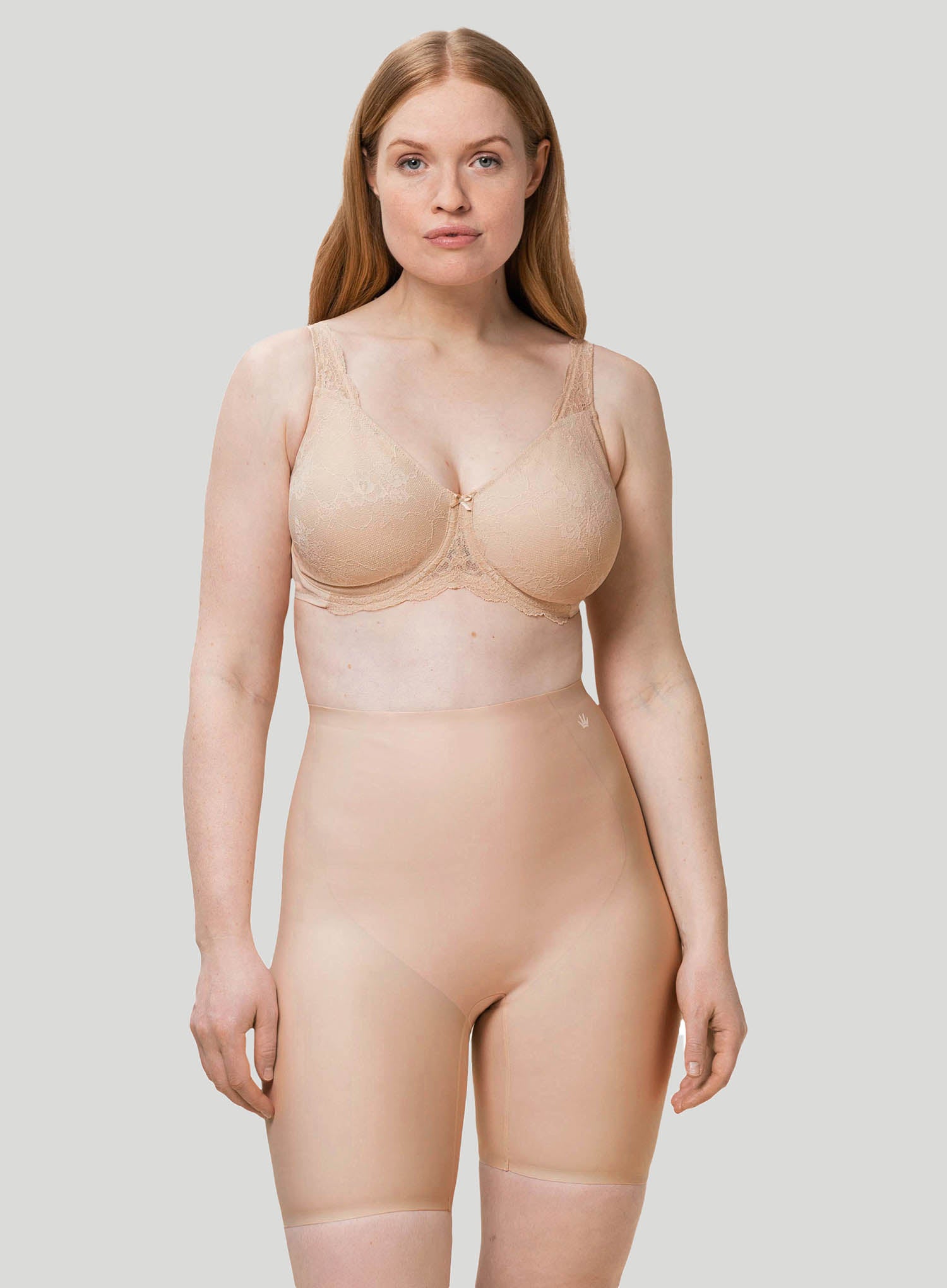 Lisca Full Cup Non-wired Bra Manja Nude Overbust Beige Women