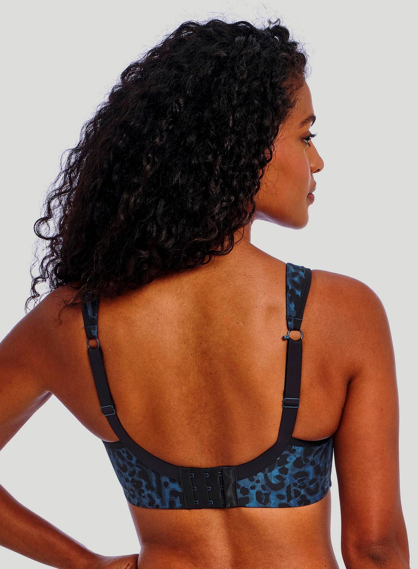 Freya Active: High Octane Underwired Sports Bra Midnight Leopard