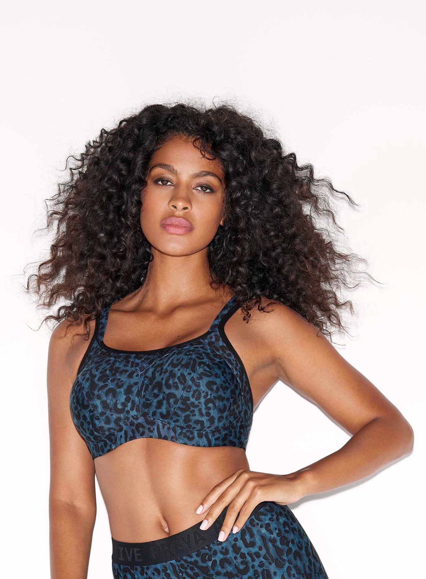 Freya Active: High Octane Underwired Sports Bra Midnight Leopard