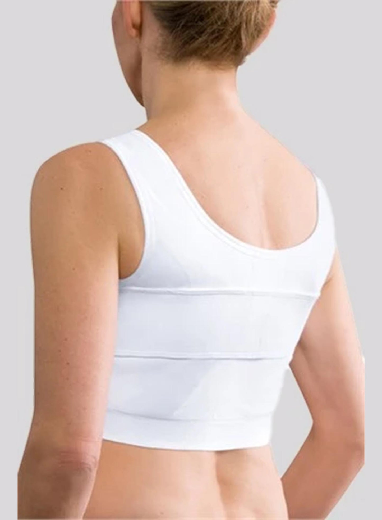 Amoena: Leyla Low Compression Bra White