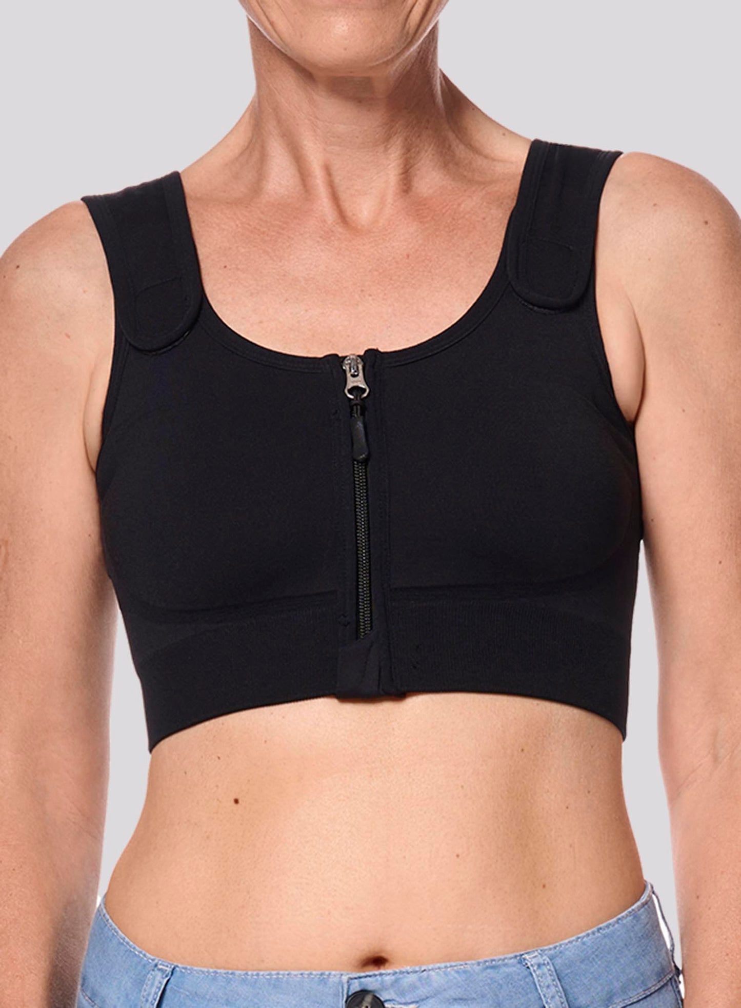 Amoena: Pamela High Compression Bra Black