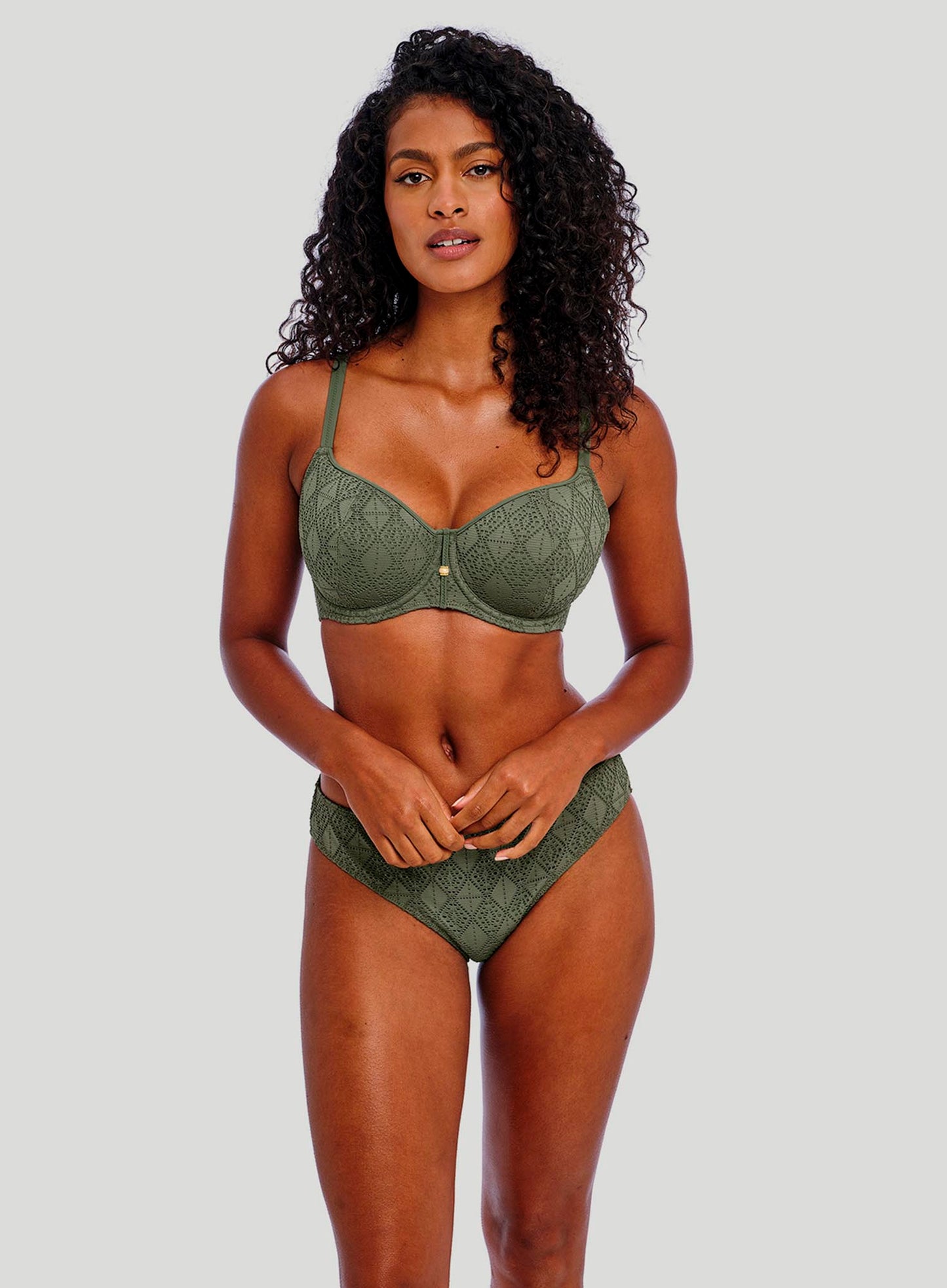 Freya Swimwear: Nomad Nights Bikini Brief Sage