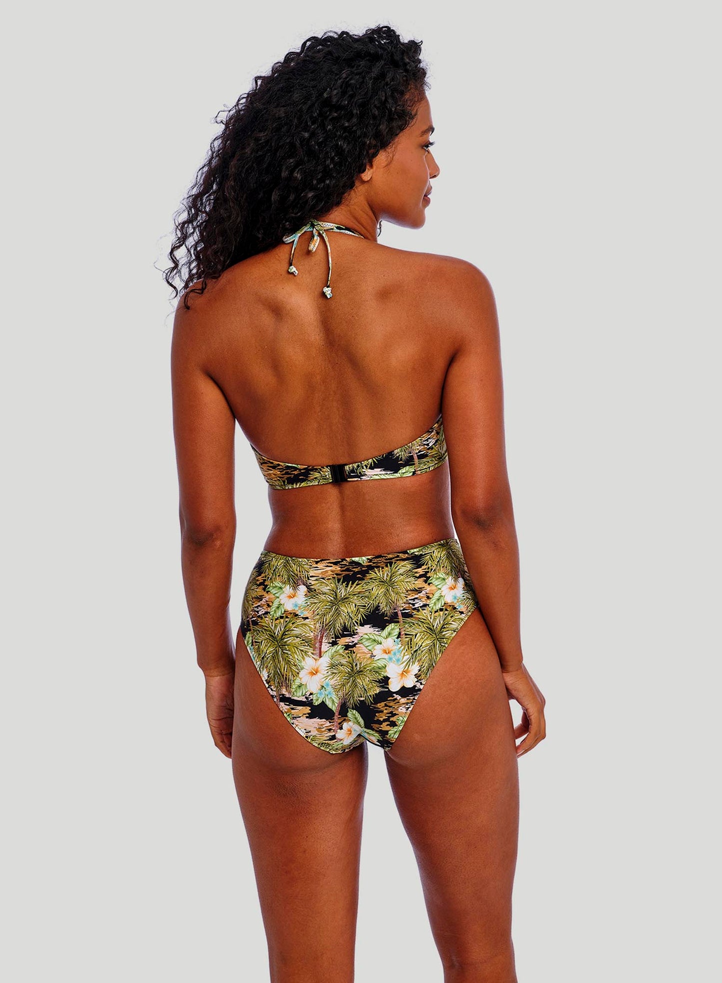 Freya Swimwear: Bahama Shores High Waist Bikini Brief Black