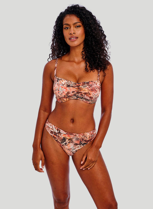 Freya Swimwear: Desert Cat Bikini Brief Sunset