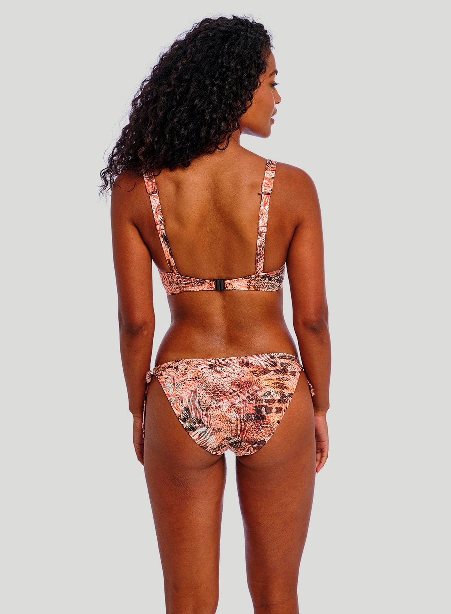 Freya Swimwear: Desert Cat Tie Side Bikini Brief Sunset