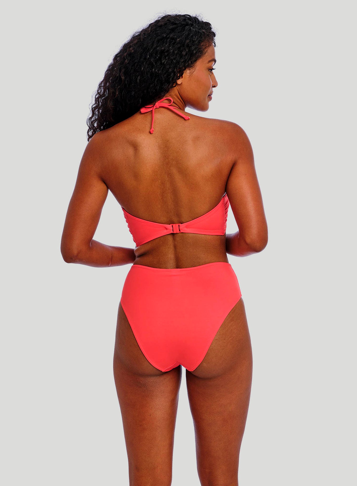 Freya Swimwear: Jewel Cove High Waist Bikini Brief Plain Sunset