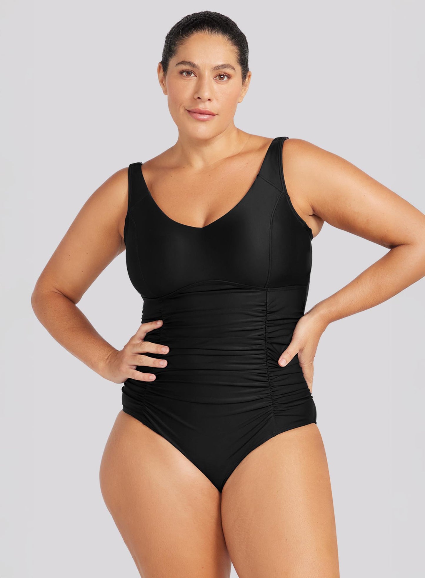 Artesands: Hues Raphael Underwire Swimsuit Black