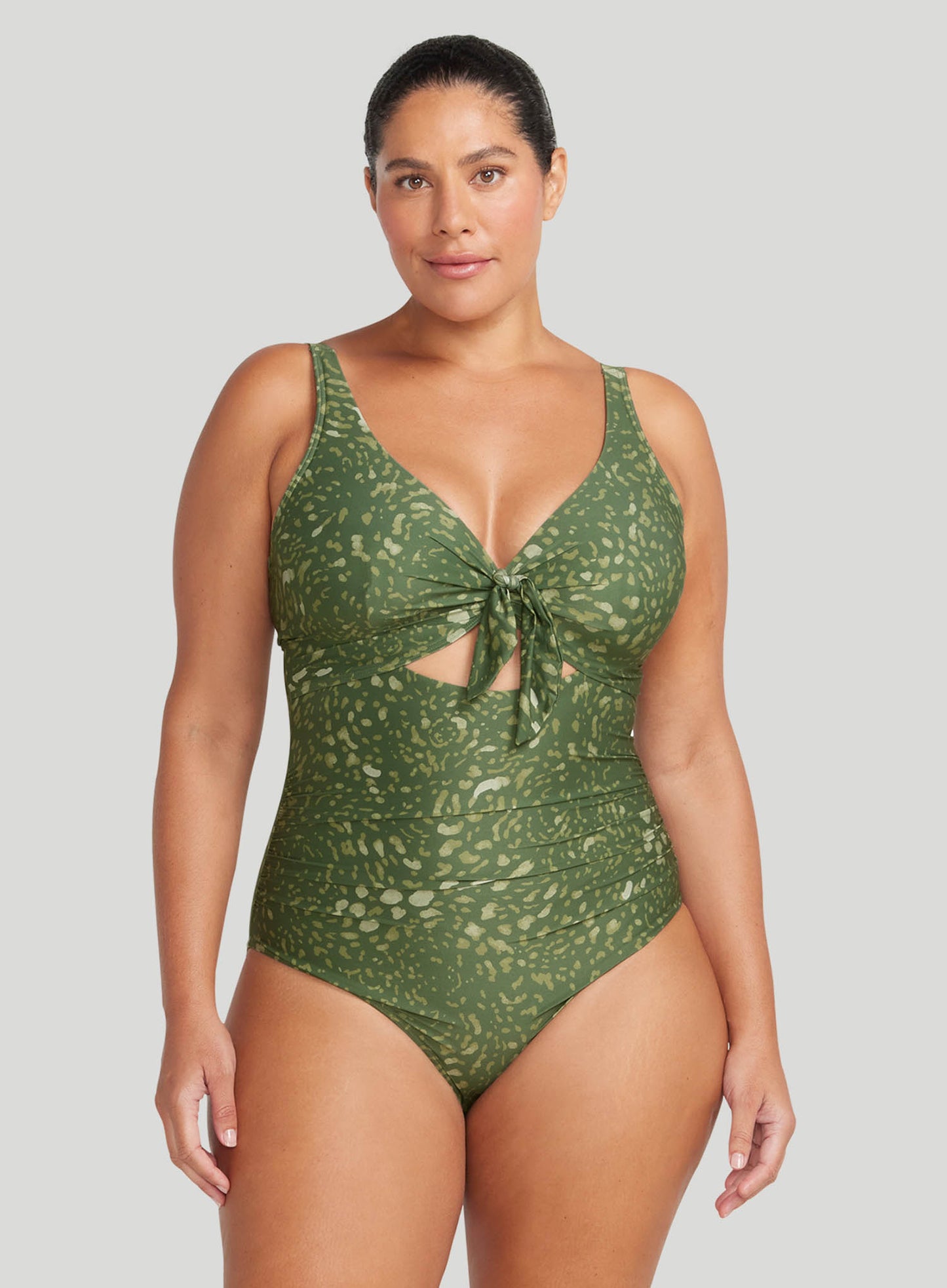 Artesands: Vellichore Cezanne Underwire One Piece Olive