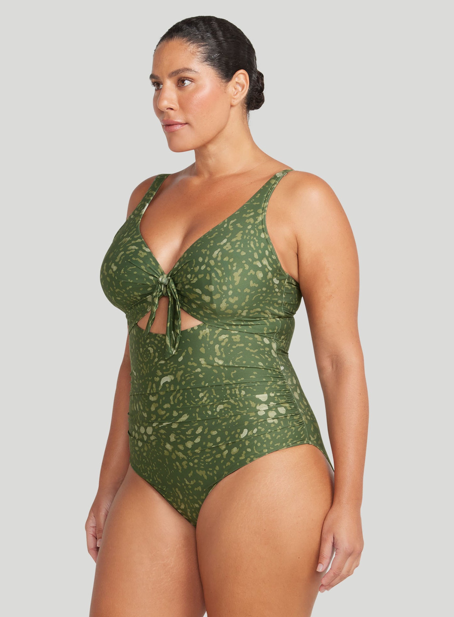 Artesands: Vellichore Cezanne Underwire One Piece Olive