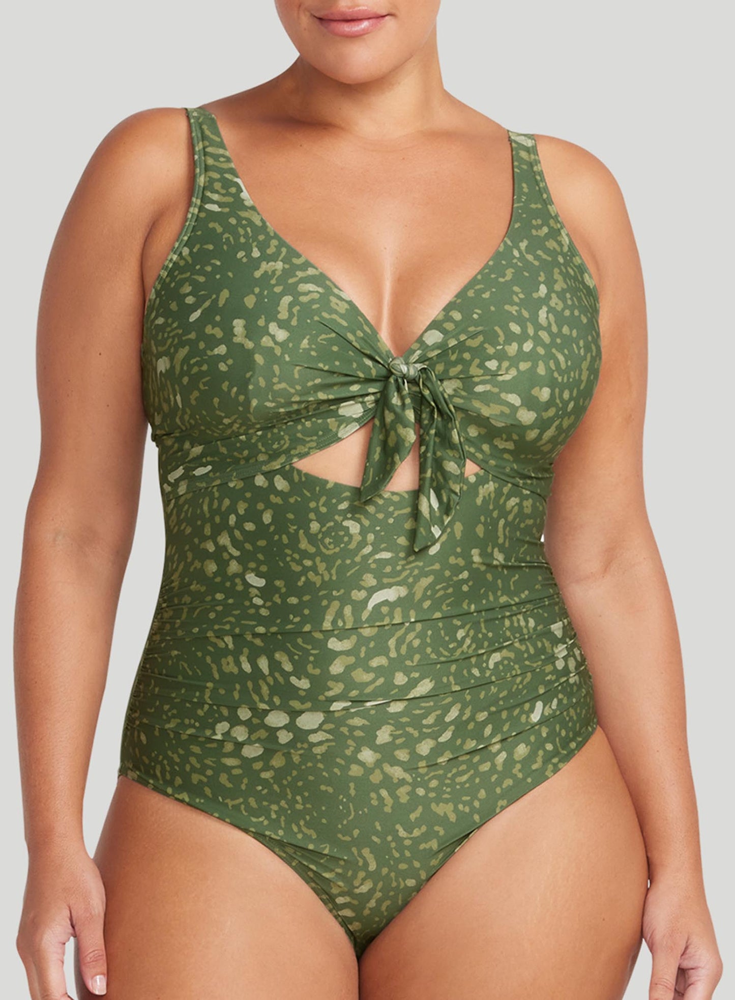 Artesands: Vellichore Cezanne Underwire One Piece Olive