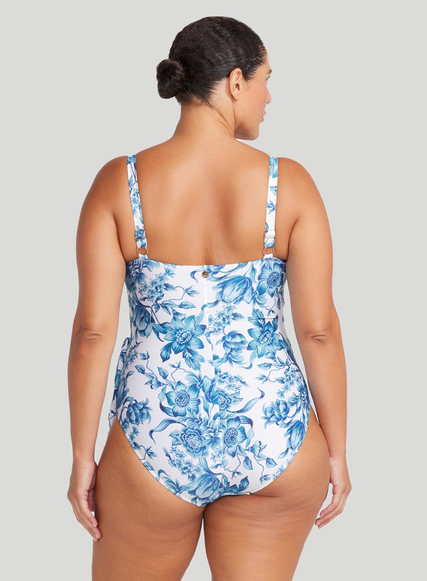 Artesands: Bois De Croix Hayes Underwire One Piece Blue Bois