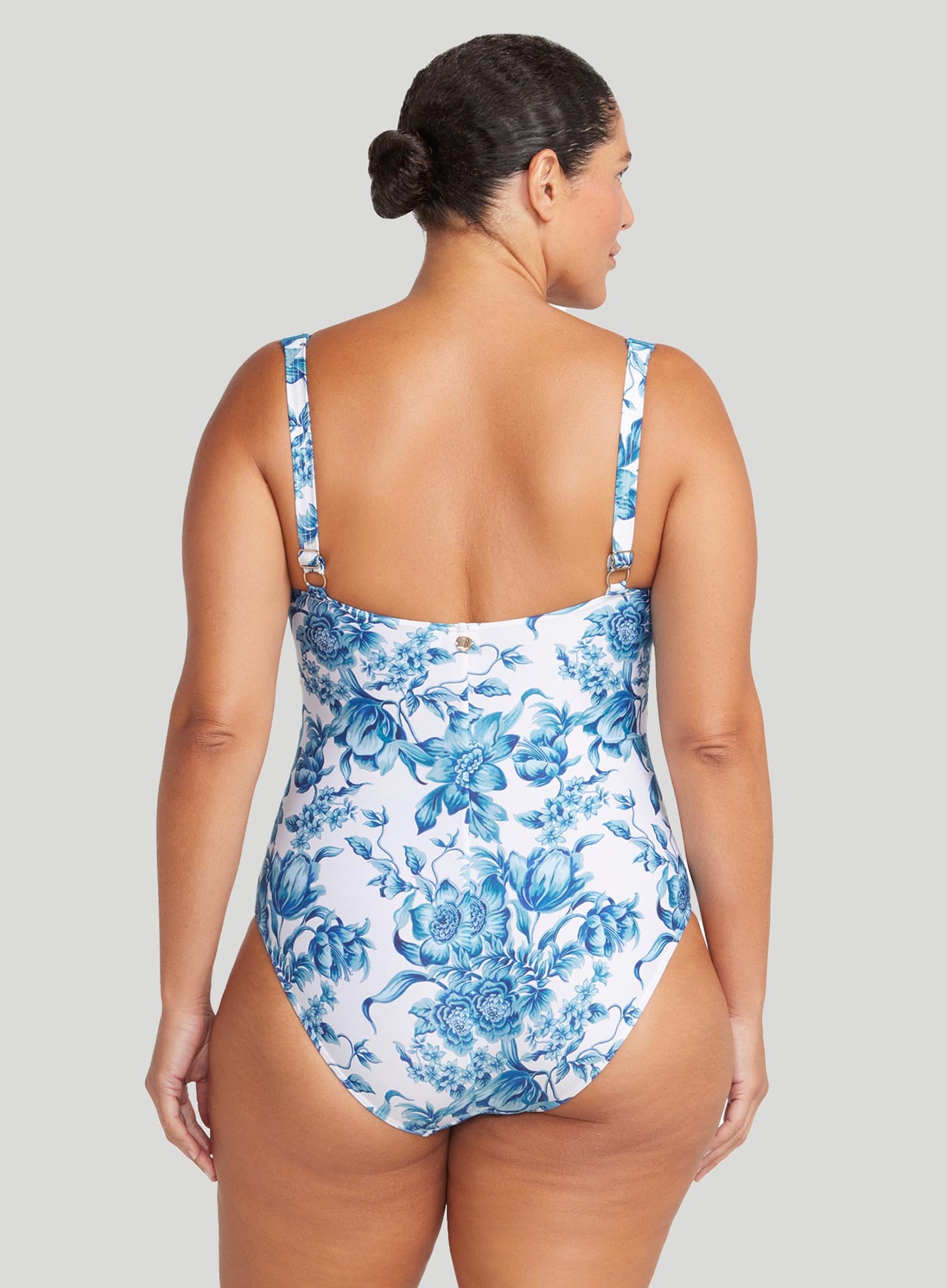 Artesands: Bois De Croix Monet Underwire One Piece BlueBois