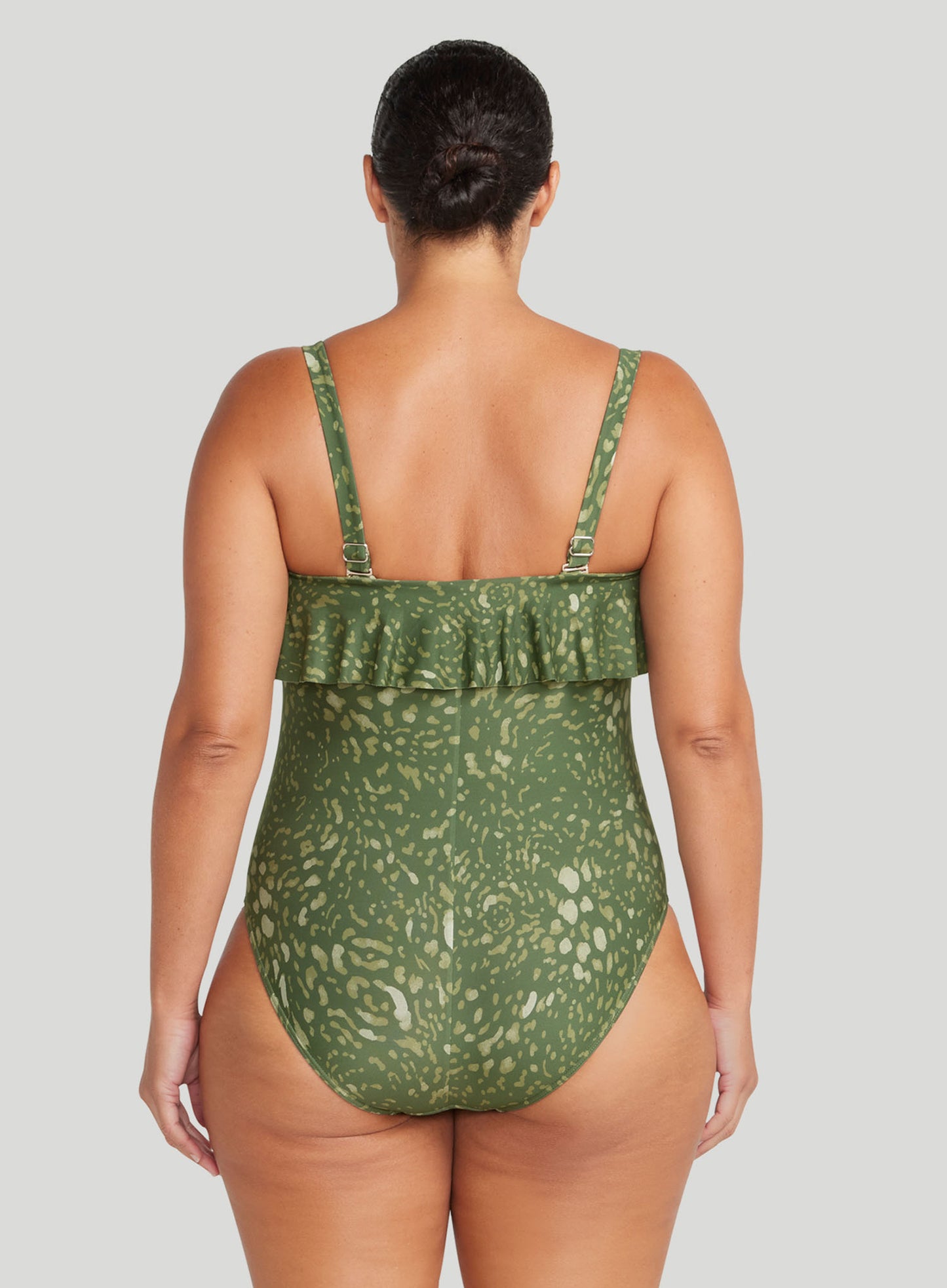 Artesands: Vellichore Vermeer Frill Bandeau One Piece Olive