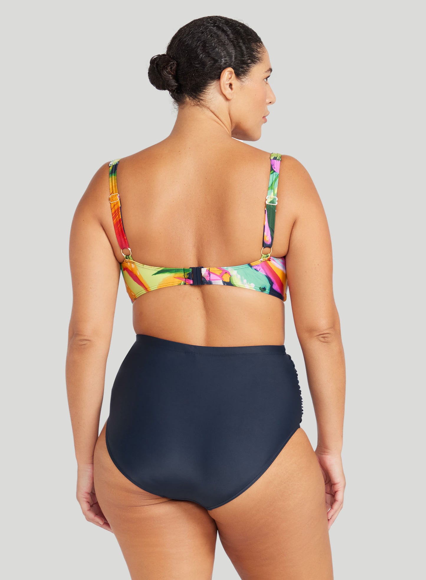 Artesands: Hues Botticelli High Waisted Swim Pant Navy