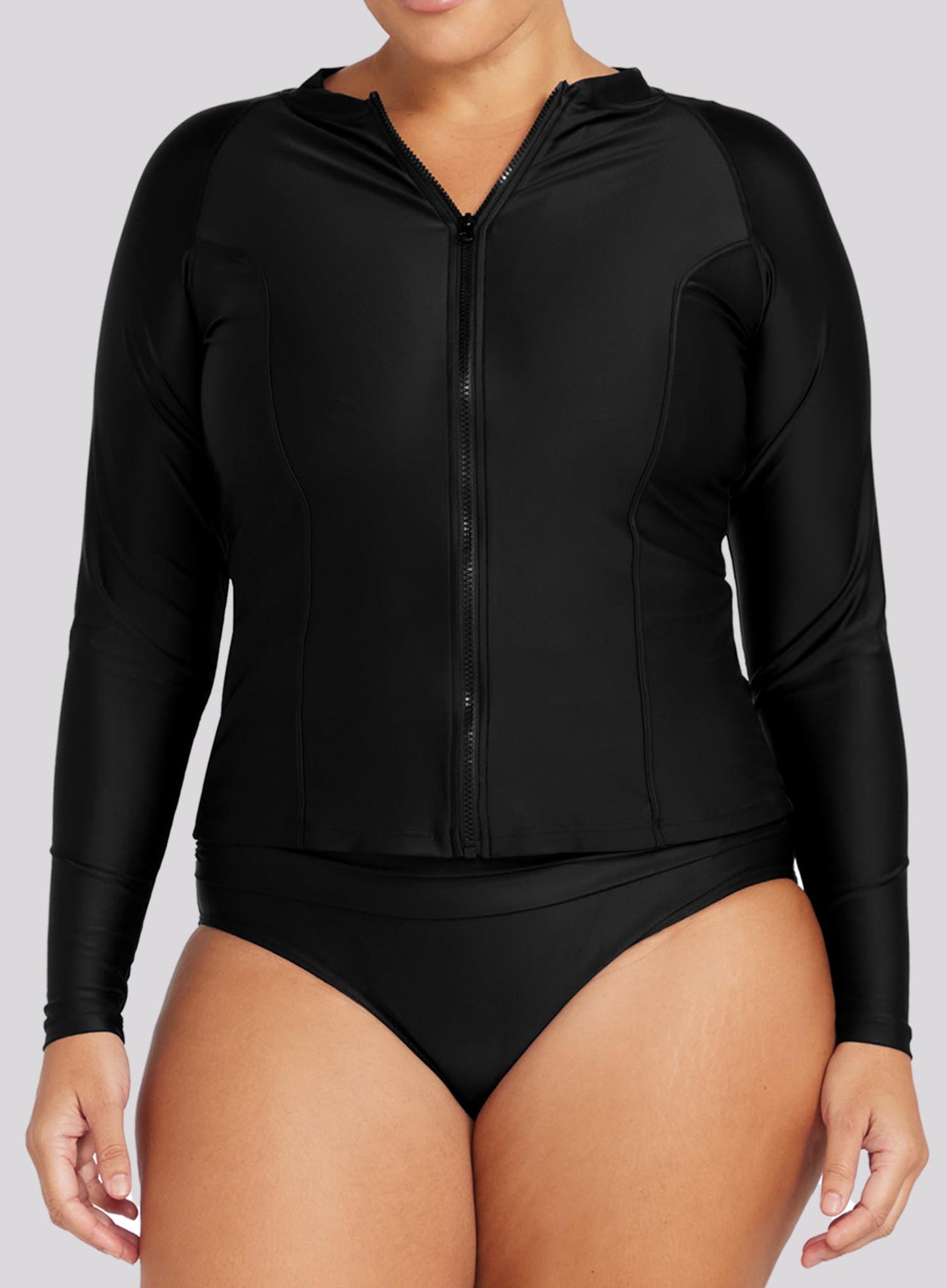 Artesands: Hues Seurat Sunsafe Top Long Sleeve Black