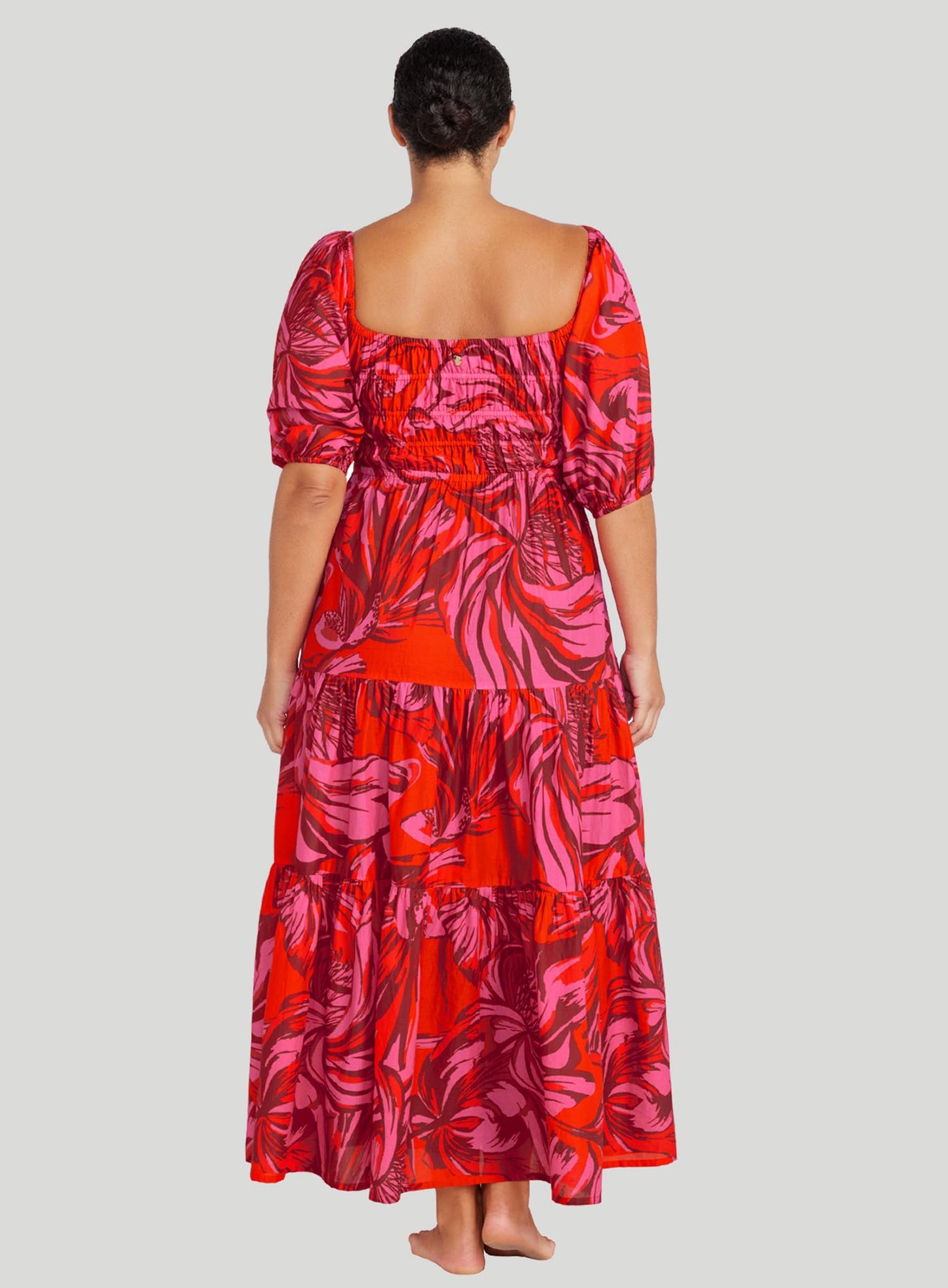 Artesands: Les Fauves Handel Long Maxi Dress Red