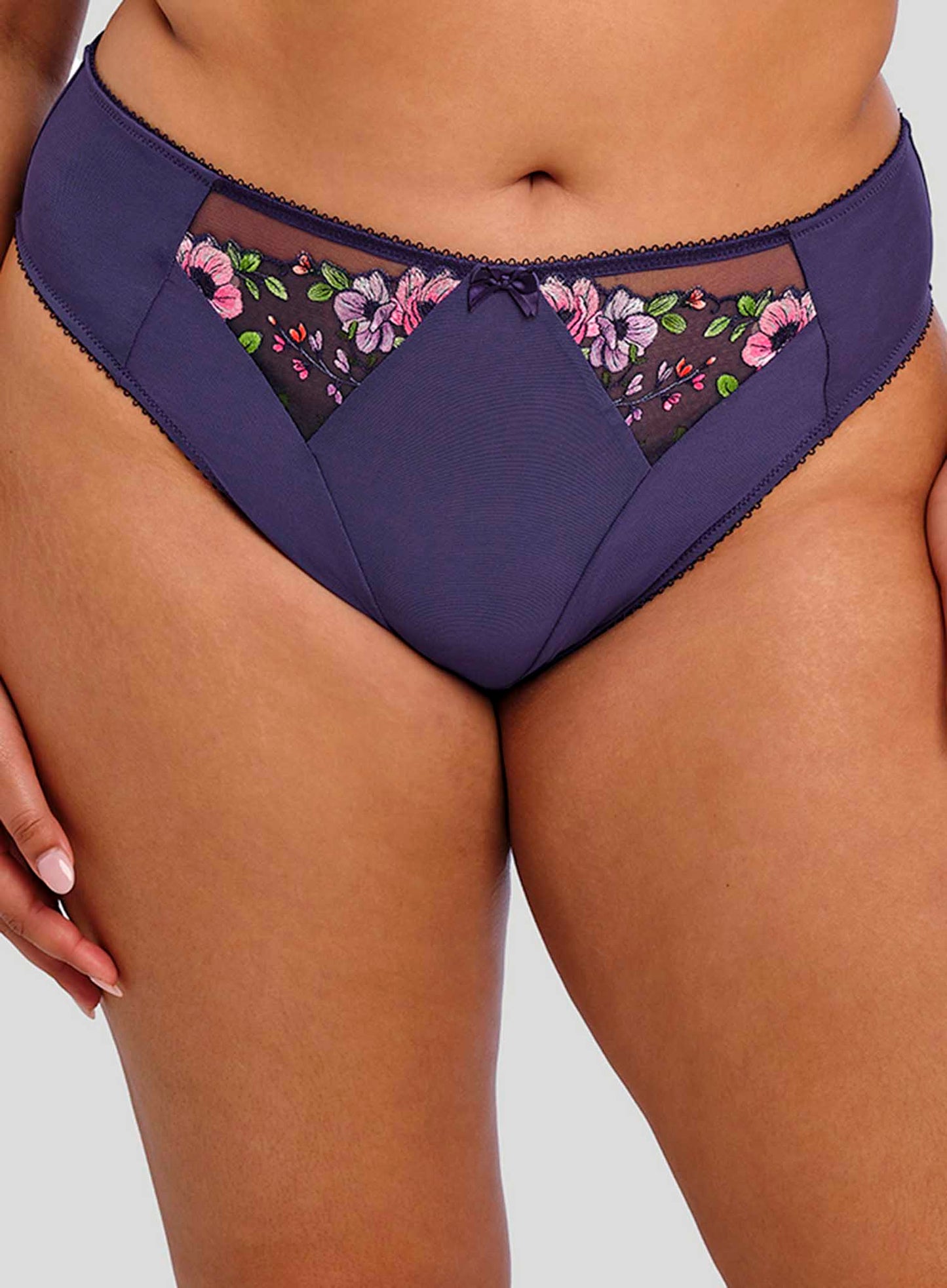 Elomi: Himari High Leg Brief Midnight