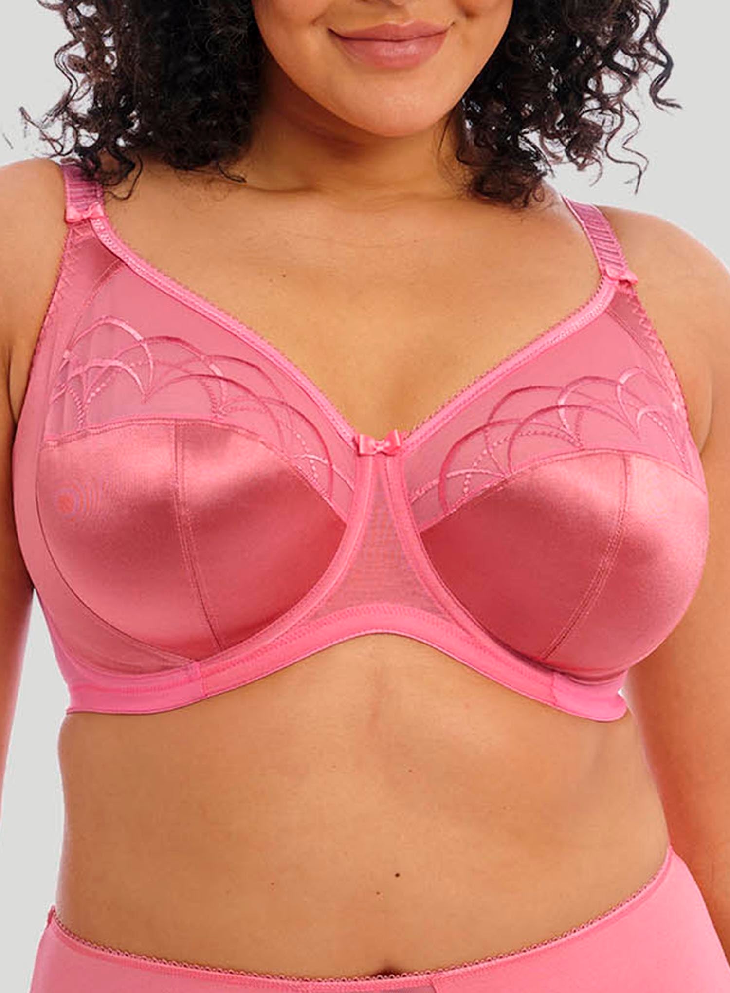 Elomi Women's Plus Size Cate Underwire Full Cup Banded Bra, Alaska