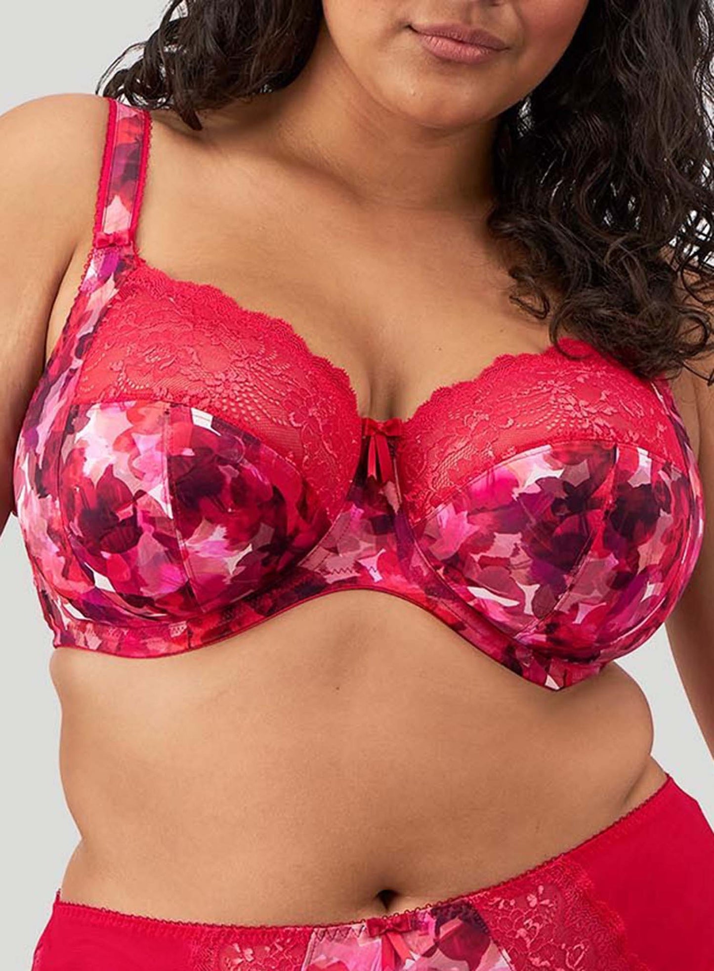 Elomi: Morgan Underwired Banded Bra Berry Crush