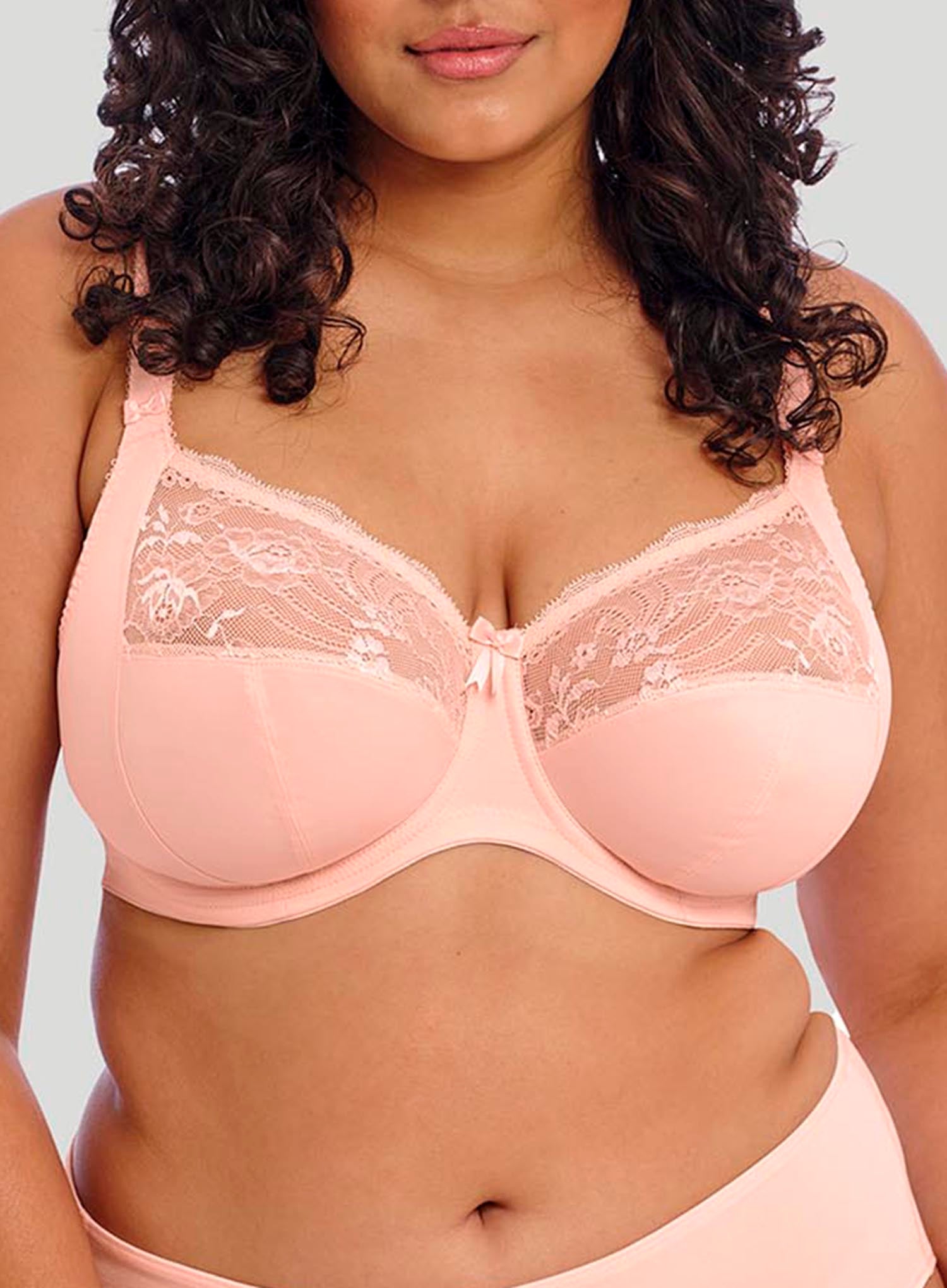 Morgan Cameo Rose Stretch Banded Bra from Elomi