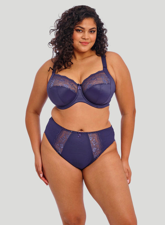 Elomi: Morgan Underwired Banded Bra Midnight