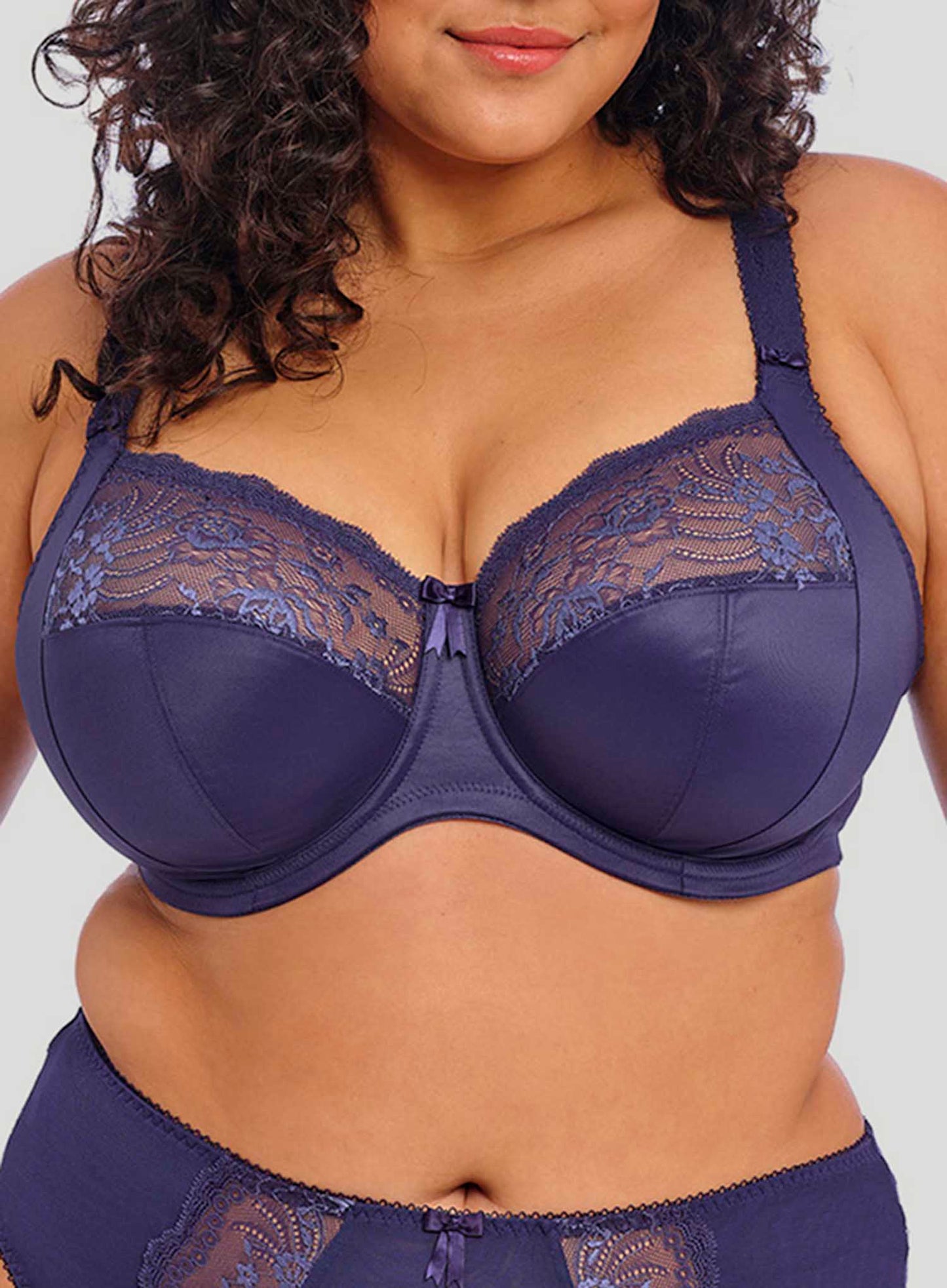 Elomi: Morgan Underwired Banded Bra Midnight