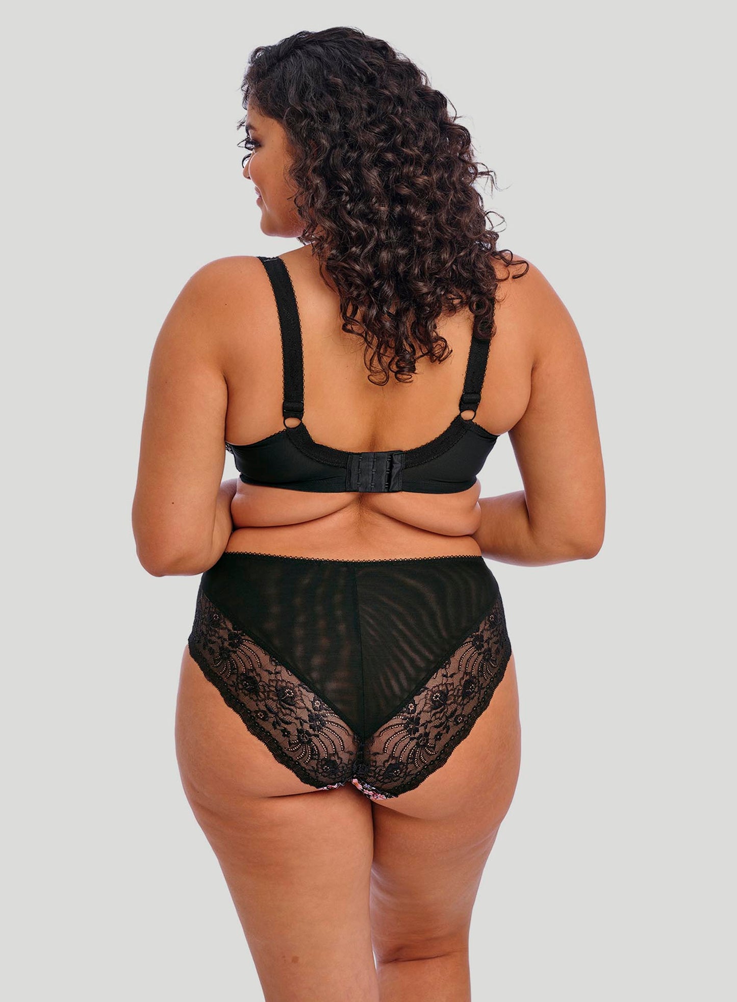 Elomi: Morgan High Leg Brief Summer Garden