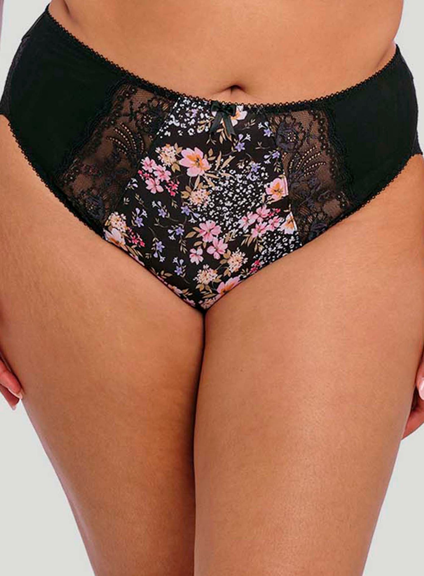 Elomi: Morgan High Leg Brief Summer Garden