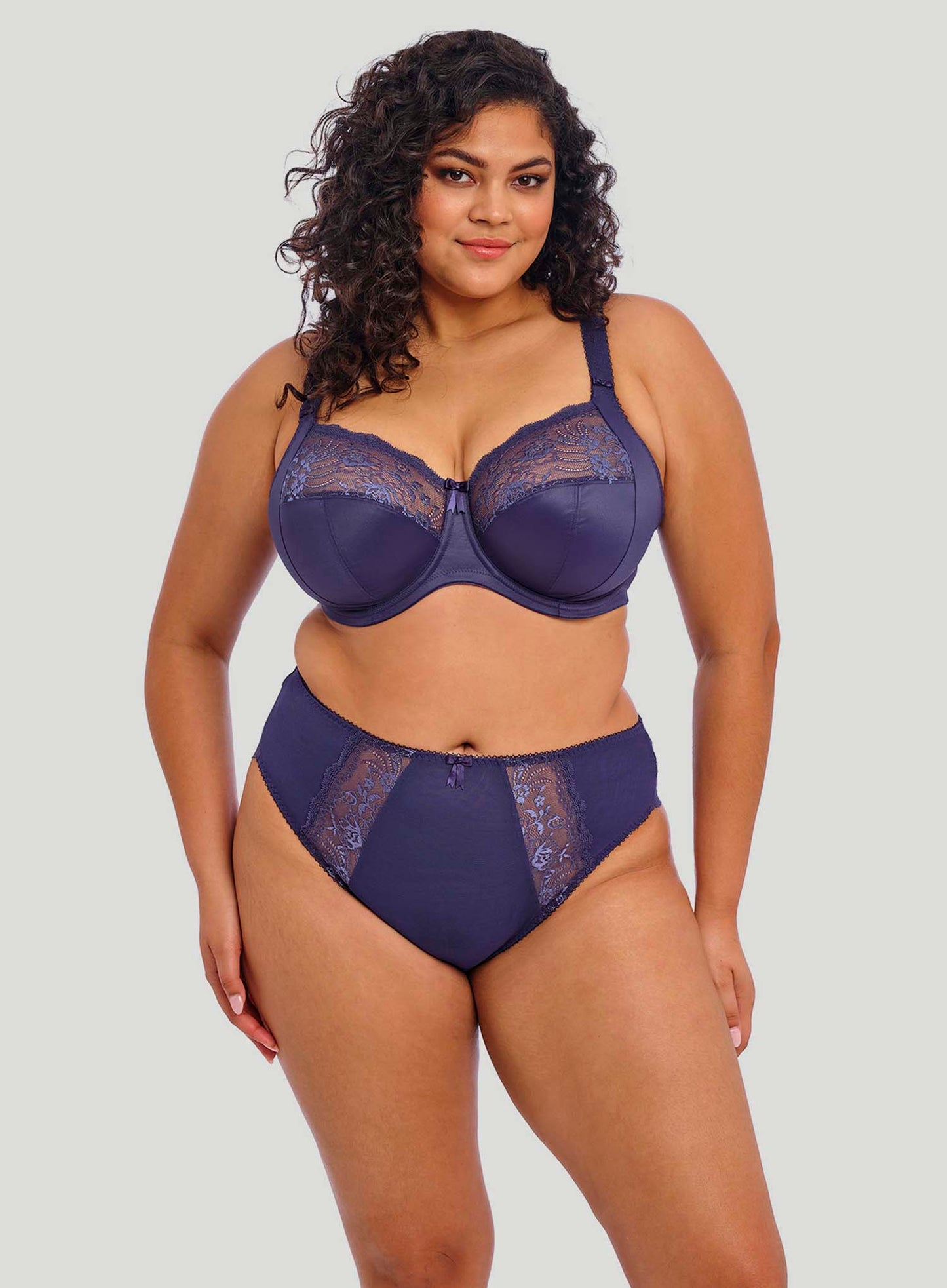 Elomi: Morgan High Leg Brief Midnight