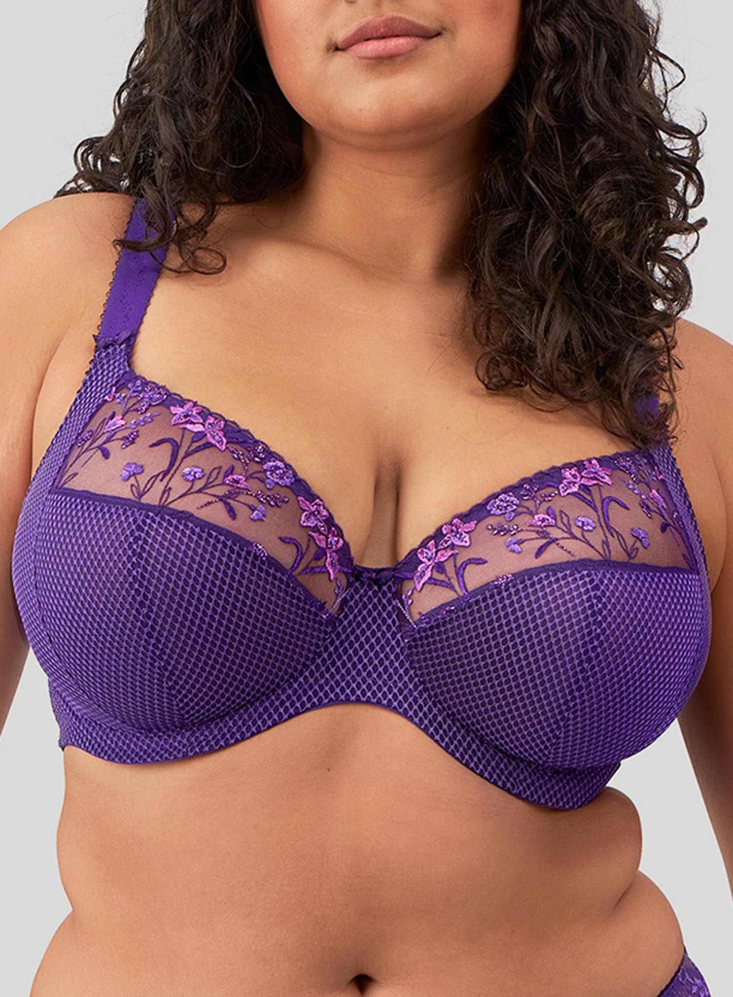 Elomi: Charley Underwired Plunge Bra Iris