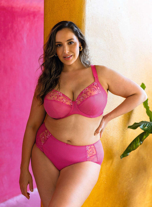 Elomi: Charley Plunge Bra Pink