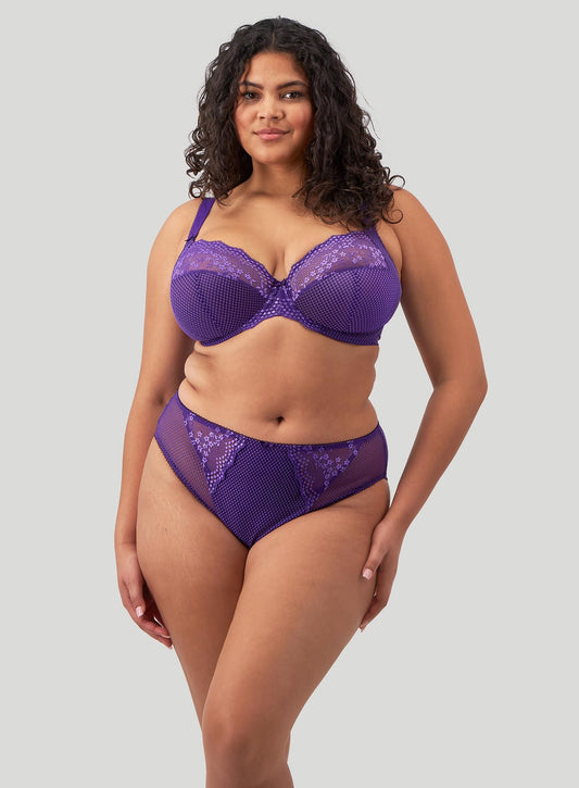 Elomi: Charley High Leg Brief Iris