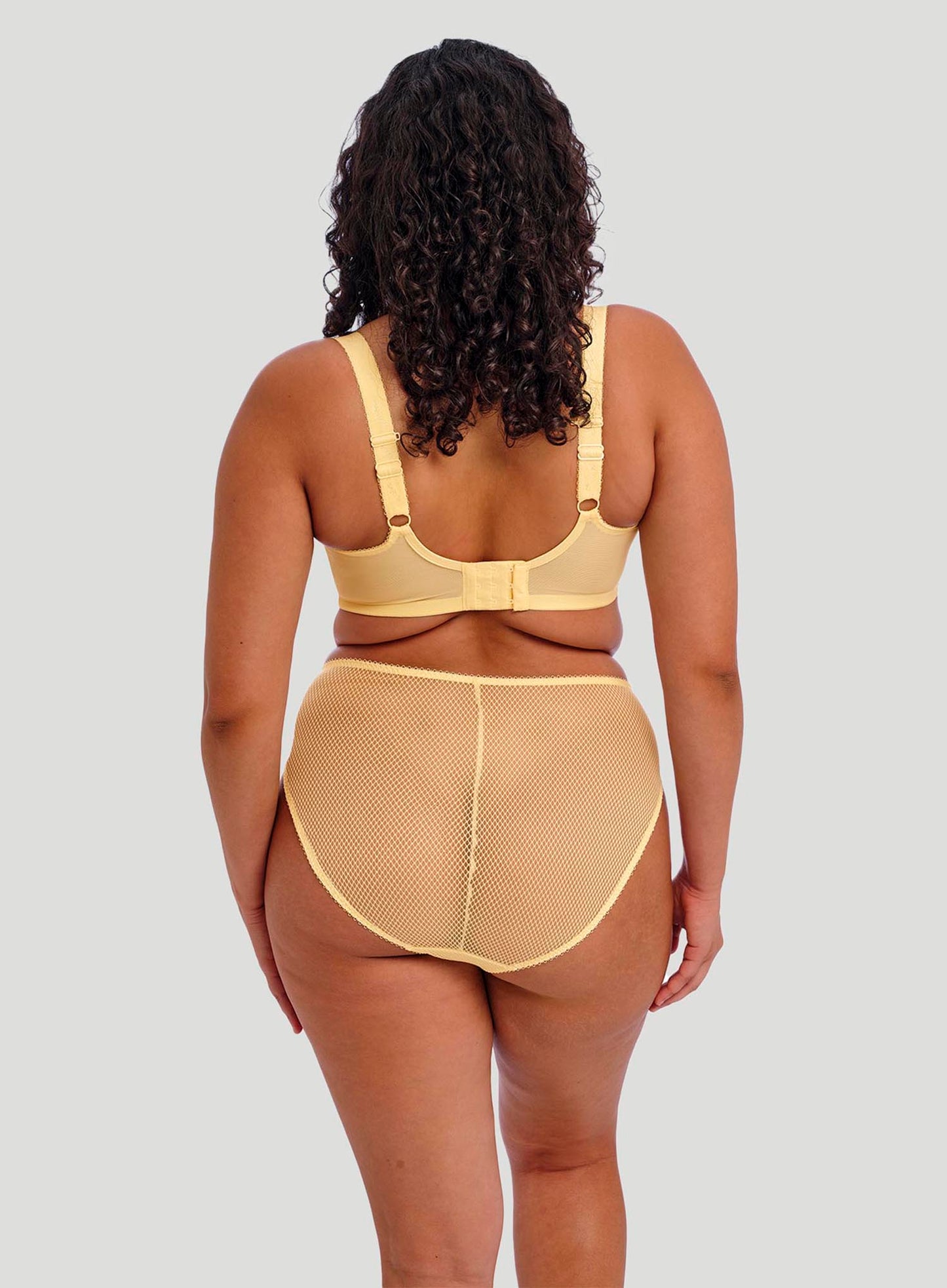 Elomi: Charley High Leg Brief Lemon Fizz