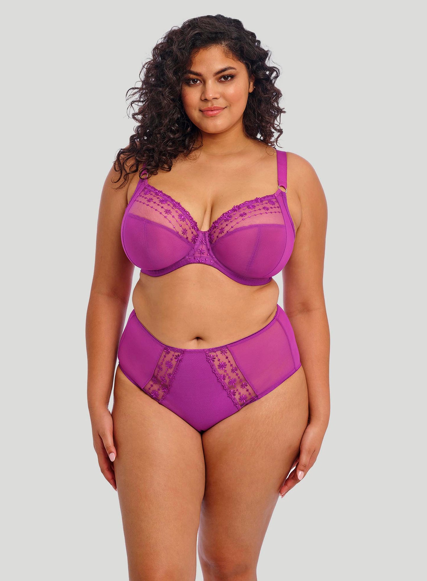 Elomi: Matilda Plunge Bra Hollyhock