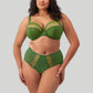 Elomi: Matilda Plunge Bra Jungle Green