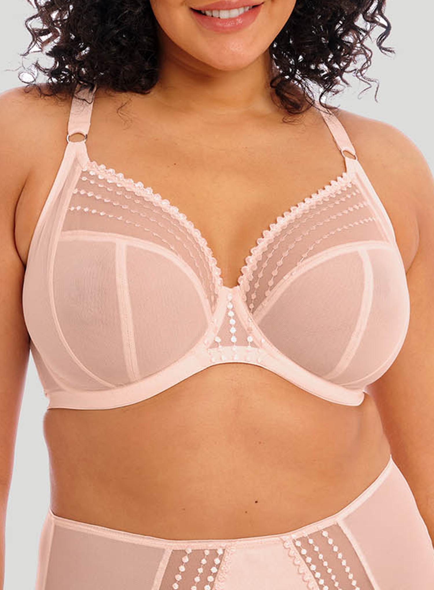 Elomi Matilda Plunge Bra Pearl Blush | Matilda Bra Pearl – DeBra's