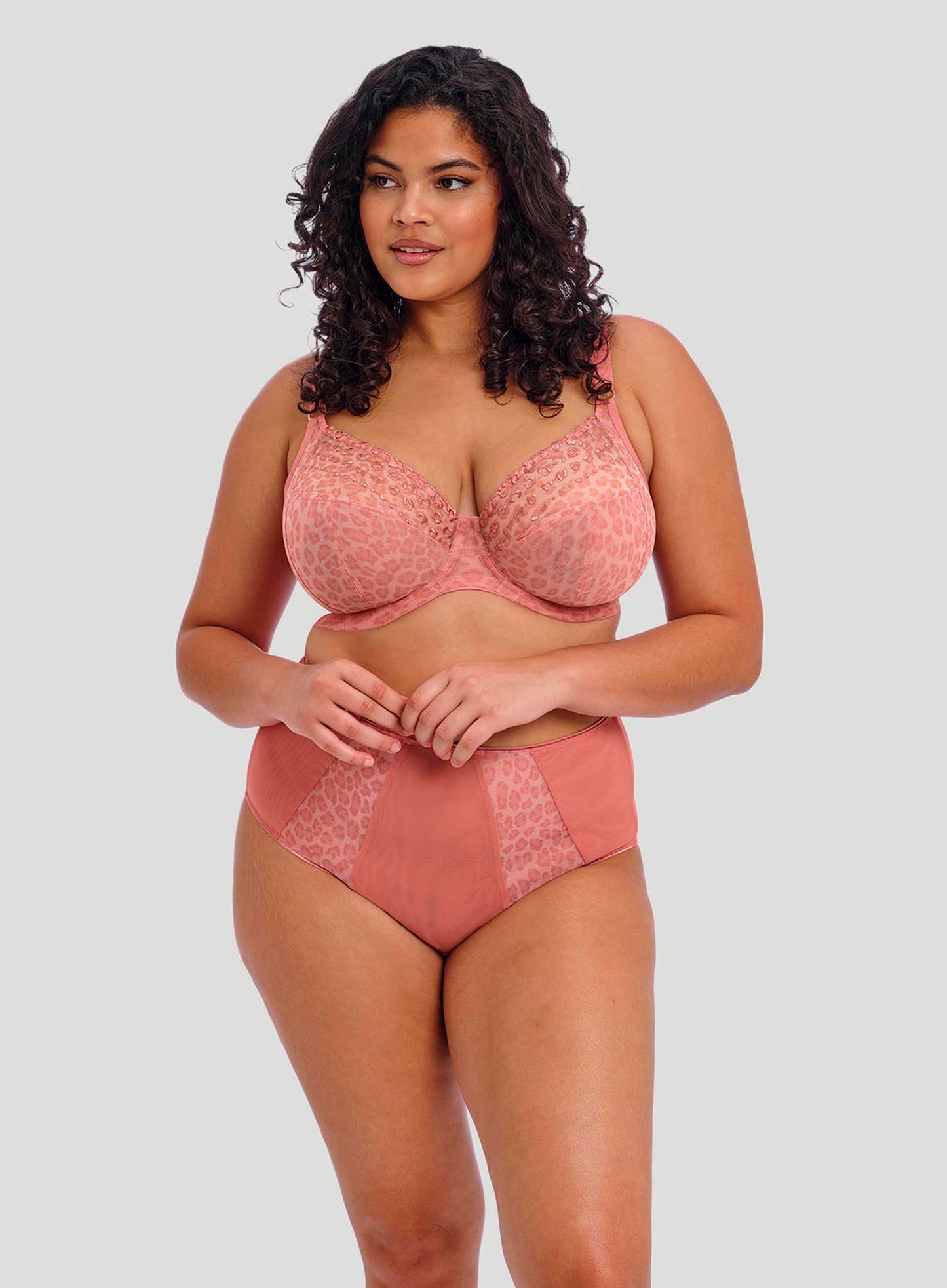 Elomi: Matilda Plunge Bra Rose Leo