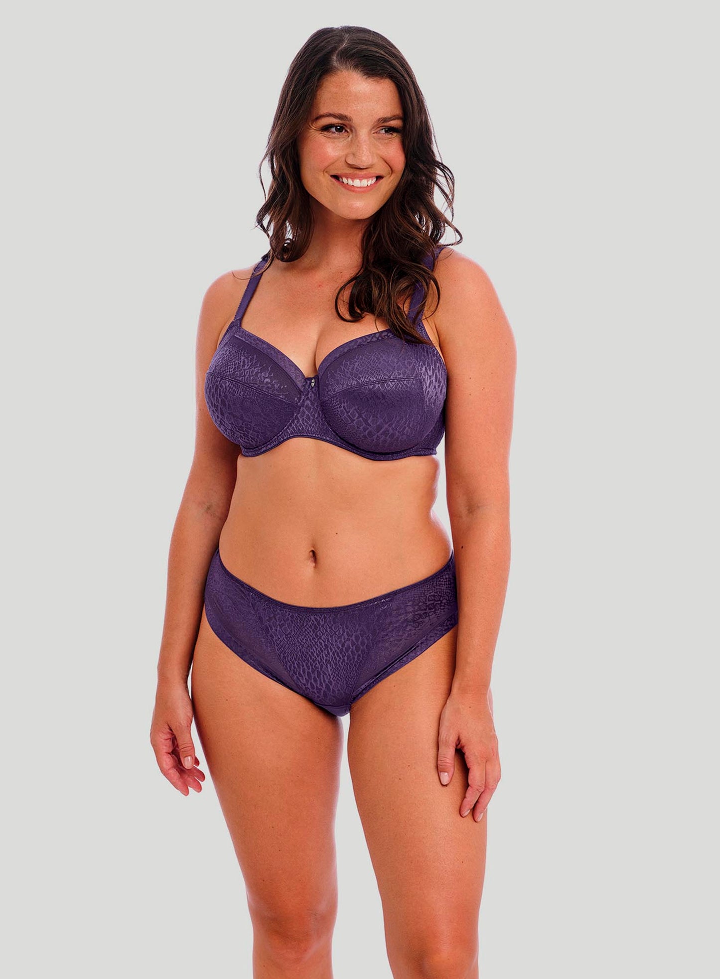 Fantasie: Envisage Underwired Full Cup Side Support Bra Purple Velvet