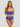 Fantasie Swimwear: Beach Waves Adjustable Leg Bikini Short Ultramarine