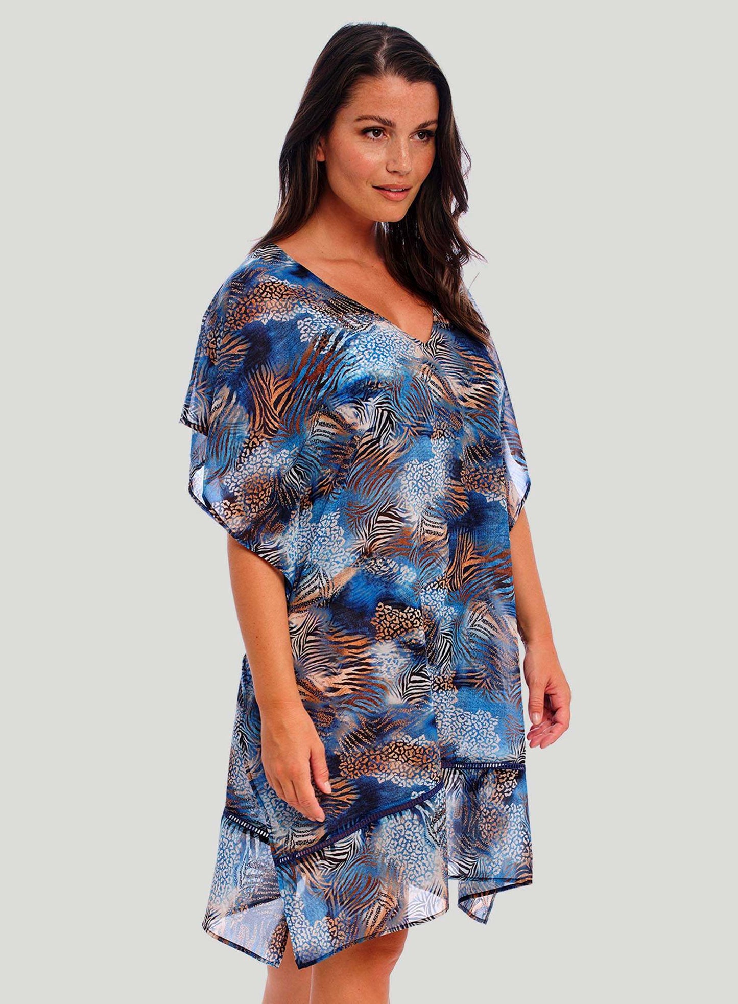 Fantasie Swimwear: Seraya Sands Kaftan Denim