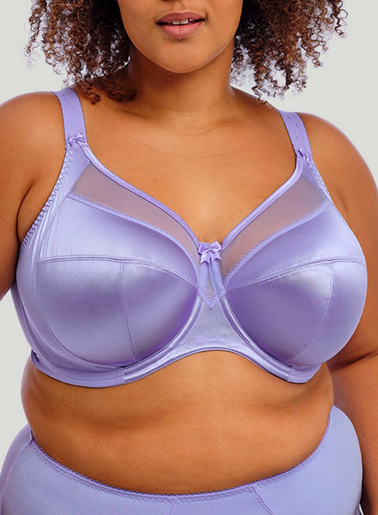 Goddess: Keira Banded Underwired Bra Jacaranda