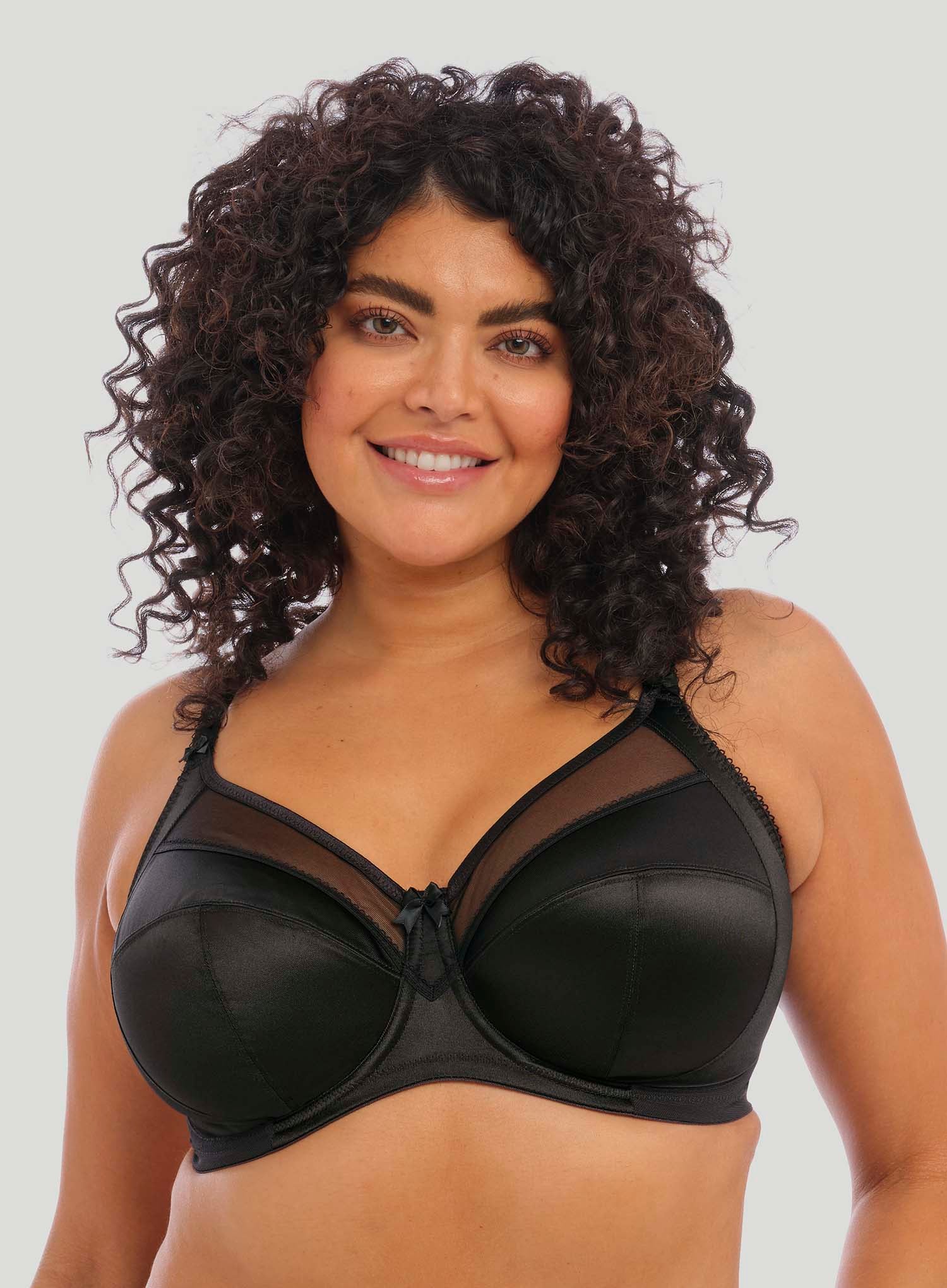 Goddess Keira Banded Bra Black Debras