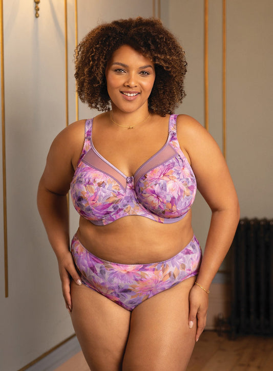 Goddess: Kayla Banded Underwired Bra Lotus