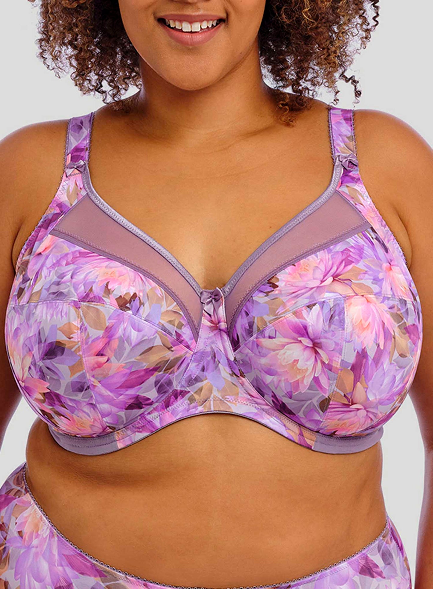 Goddess: Kayla Banded Underwired Bra Lotus