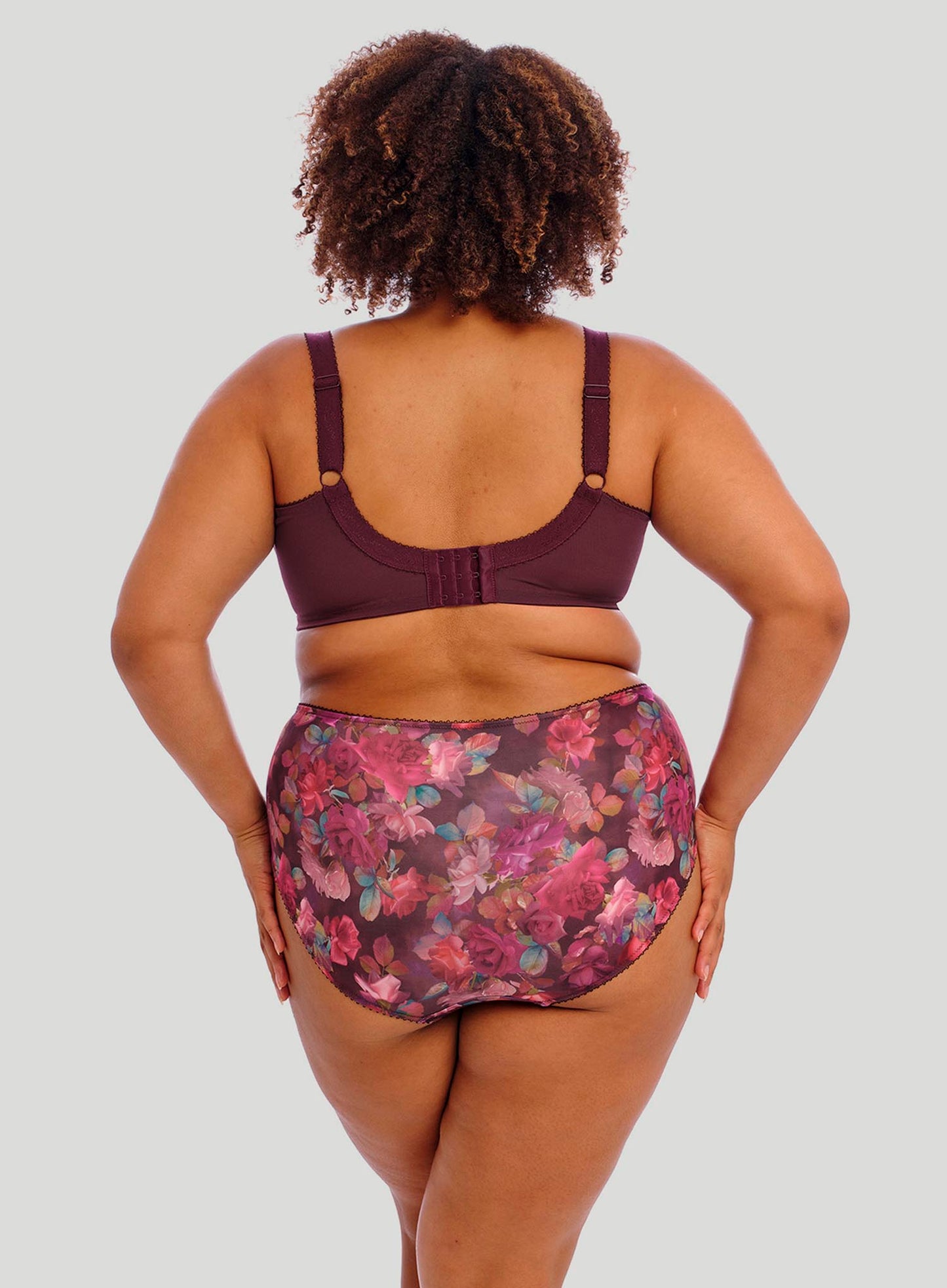 Goddess: Kayla Banded Underwired Bra Plum Rose