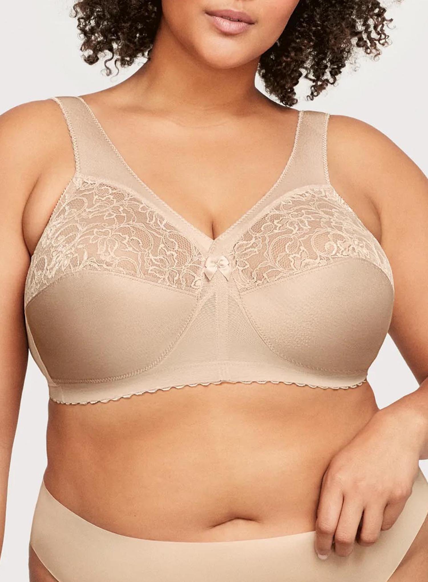 Glamorise - There should be pretty + supportive bras in every size