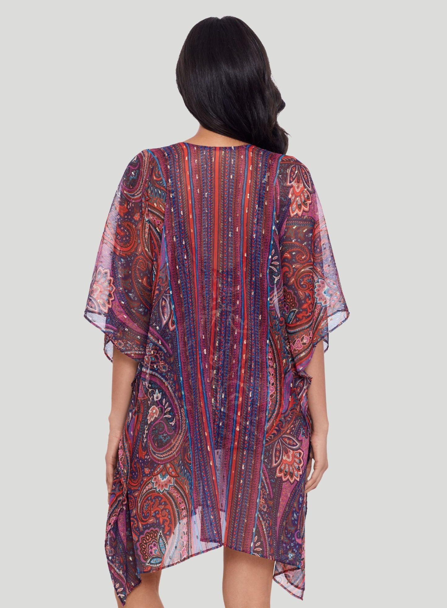 Miraclesuit Swimwear: Dynasty One Size Kaftan Multi